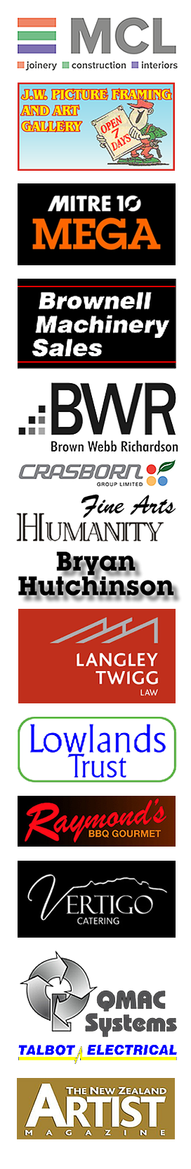 Art Hawke's Bay - Sponsors sidebar